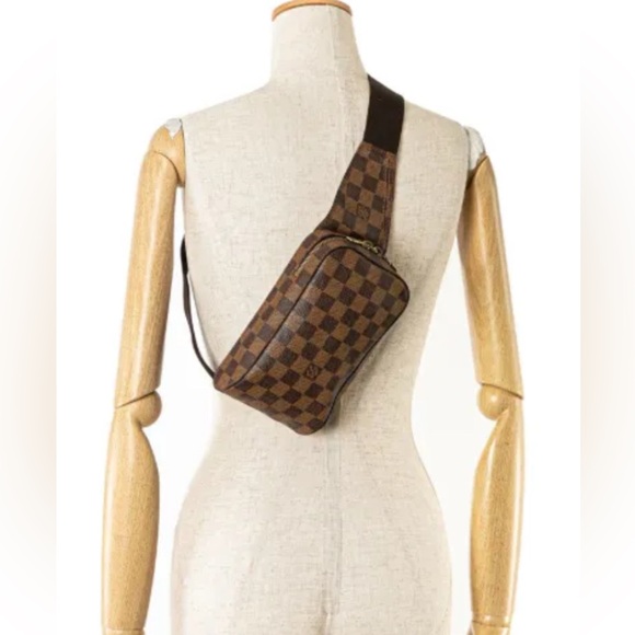 Louis Vuitton Damier Ebene Crossbody Belt Bag - Picture 1 of 16